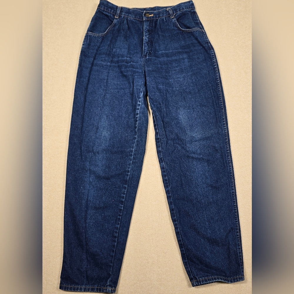 Vintage Britannia Womens Jeans Size 14 Blue Denim High Rise